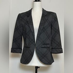 Suzy Shier Plaid Women's Blazer medium